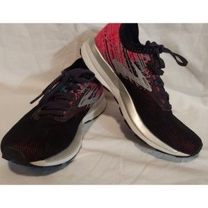 Size 6.5 - Brooks Ricochet Black/Pink/silver